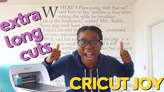 How to Use Cricut Joy to put the First Page of a Book on your Wall [upl. by Ferri]