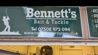 bennetts bait amp tackle Carmarthen market [upl. by Ahterod]