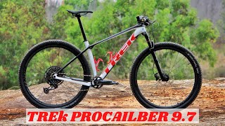 Trek procaliber 97 unboxing and first ride [upl. by Sussna228]