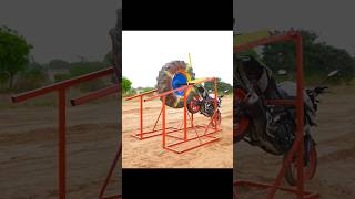 Bike experiment🤯 janu yt 009 subscribe short viral song newsong [upl. by Llevad]