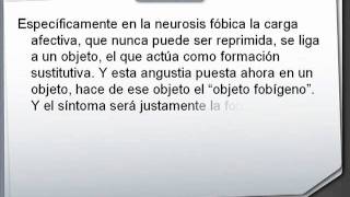 Psicología  Blog de Psicología  Neurosis Fóbica [upl. by Nabala290]