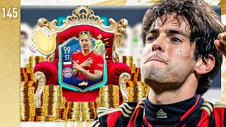 SELLING KING TOTS LEWANDOWSKI  FIFA 20 KAKA ROAD TO GLORY 145 [upl. by Dorena]