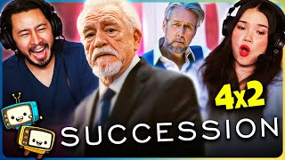 SUCCESSION 4x2 Reaction  quotRehearsalquot  First Time Watch [upl. by Zumwalt]