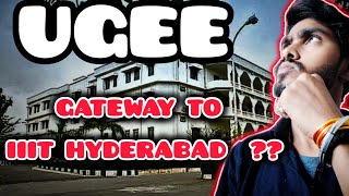 UGEE  A Option To Get IIIT HYDERABAD iiithyderabad iiit jeemains jee2024 [upl. by Pollie]