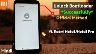 UNLOCK Bootloader Of Any Xiaomi Phone Successfully ftRedmi Note 7Note 7 PRO6 ProHINDI [upl. by Hsoj924]