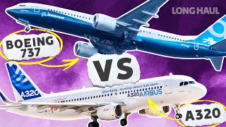 The Boeing 737 vs Airbus A320  How Do They Compare [upl. by Odlaner212]