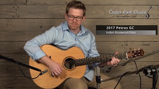 2017 Petros Applecreek Grand Concert Indian RosewoodSitka Spruce played by Matt Thomas [upl. by Roti]