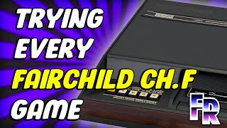 Fairchild Channel F 1976 Library  Trying all 26 Videocarts [upl. by Athenian]