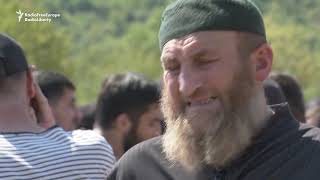 Former Chechen Commander Slain In Berlin Buried In Native Georgian Village [upl. by Enelram]