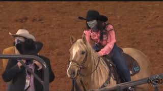 2020 NFR Barrel Racing round 10 [upl. by Rivy]