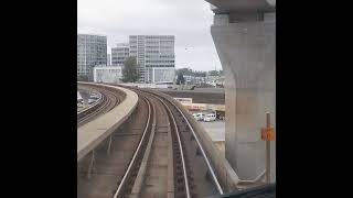 Canada Line From Marine Drive Station To Richmond–Brighouse Station [upl. by Butterfield]