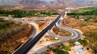 Gobierno federal entrega carretera Barranca Larga  Ventanilla en Oaxaca [upl. by Acinomahs]