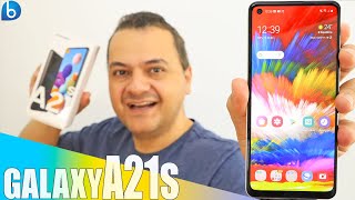 Samsung GALAXY A21s  Câmeras e Bateria PODEROSOS Análise  Review [upl. by Drazze]