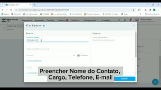 Vídeo 2  RD Station CRM  Adicionar Contato [upl. by Haimrej664]