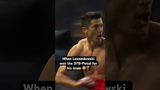 When Lewandowski scored THIS BEAUTY in the final of the DFBPokal 🔥🏆 [upl. by Radford845]