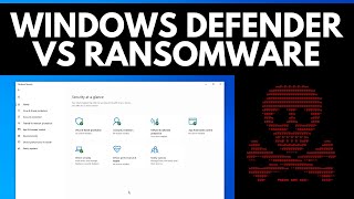 Windows Defender vs Ransomware [upl. by Laspisa]