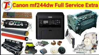 Canon mf244dw Teflon and Laser Scanner full service  How to repair Canon mf244dw printer all pro [upl. by Naened]