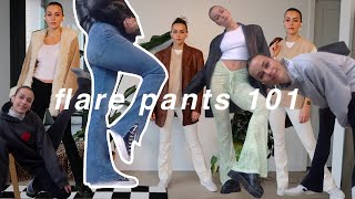 How to style flared pants [upl. by Nyrtak884]