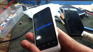 hard reset motorola xt320 [upl. by Agnola889]