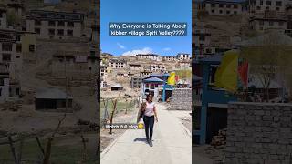 Kibber Village of Spiti Valley Himachal Pradesh travel youtubeshorts trending nature spiti [upl. by Sonaj]