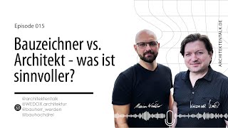 015 Bauzeichner vs Architekt  was ist sinnvoller im Architekturbüro architekten architektur [upl. by Clemen592]