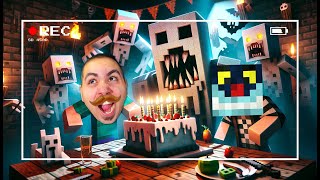 FESTA A SORPRESA PAUROSA PER IL COMPLEANNO DI MINECRAFT [upl. by Moss]