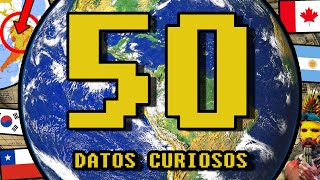 50 DATOS CURIOSOS DEL MUNDO Geografía [upl. by Ahcsatan608]