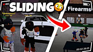 SLIDING On My OPPS In This HOOD Roblox Game LIBERTY STORIES [upl. by Jareb]