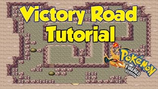 Pokemon Fire Red  Victory Road Quick WalktroughTutorial [upl. by Heisel]