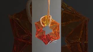 Autum pendant from UV resin uvresinjewelry jewelrydesign uvresincraft jewelrymaking [upl. by Dniren]