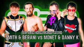 Smith amp Berani vs Monet amp Danny K  PBW Tag Team Championship Match  PBW LIVE IN DUMBARTON 28624 [upl. by Gney]