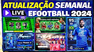 ATUALIZAÇÃO SEMANAL NEYMAR DO AL HILAL  NOVO UNIFORME  EFOOTBALL 2024 AO VIVO  PS5 [upl. by Bartholomeo]