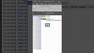 Mastering tricks of SUMIFS Funtion in MS Excel excel exceltips exceltricks [upl. by Asseneg417]