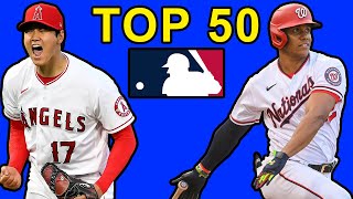 MLBs Top 50 Players for 2022 ranked  The Foolish 50 [upl. by Jauch]