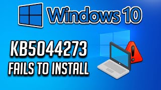 FIX KB5044273 Update Not Installing In Windows 10 [upl. by Lesslie]