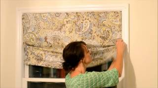 How to Create a Valance from a Pillow Casem [upl. by Colpin654]