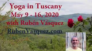 Yoga inTuscany retreat May 9 to 16 2020 [upl. by Wolgast]