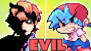 FRIDAY NIGHT FUNKIN mod EVIL Null vs BF [upl. by Aicinod]