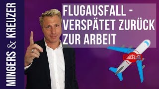 Flugausfall  Verspätet zurück zur Arbeit  FragMingers [upl. by Jonati101]