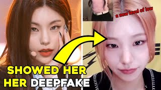 ITZY Fan Sparks Outrage for Showing Yeji Her DeepFake during Alleged Fan Call [upl. by Nordna]