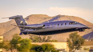 Scottsdale Airport Plane Spotting  Private Jet Departures amp Arrivals [upl. by Ahsieni910]