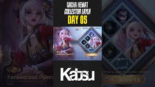 DAY 05 GACHA HEMAT SKIN COLLECTOR LAYLA MLBB  MLBBNEXTCREATOR [upl. by Alamaj691]