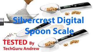 Silvercrest Digital Spoon Scale [upl. by Gnilhsa]