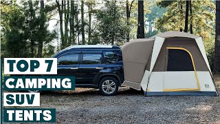 7 MustHave SUV Tents for Your Next Camping Trip [upl. by Volin]