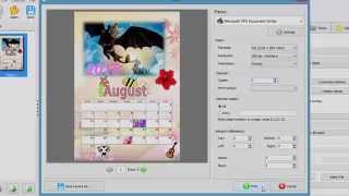 How to Create a Printable Calendar for Kids [upl. by Yarled833]