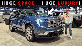 2024 GMC Acadia Denali  The BIGGEST amp Most LUXURIOUS Family SUV [upl. by Marrissa]