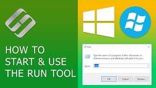 How to Start and Use the Run Tool in Windows 10 8 or 7 🔨 📝 💻 [upl. by Alegnad814]