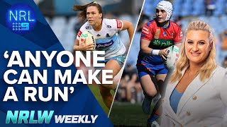 Unpredictable season will make for an INTENSE finals series NRLW Weekly  Ep 04  NRL on Nine [upl. by Elfstan]