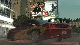 Midnight Club Los Angeles  Nissan 240sx Drift  Speed art [upl. by Enrichetta]