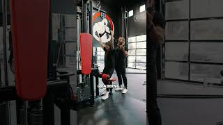 BACK EXERCISES  CABLE VERTICAL  NEUTRAL GRIP LAT PULLDOWN [upl. by Enerod]